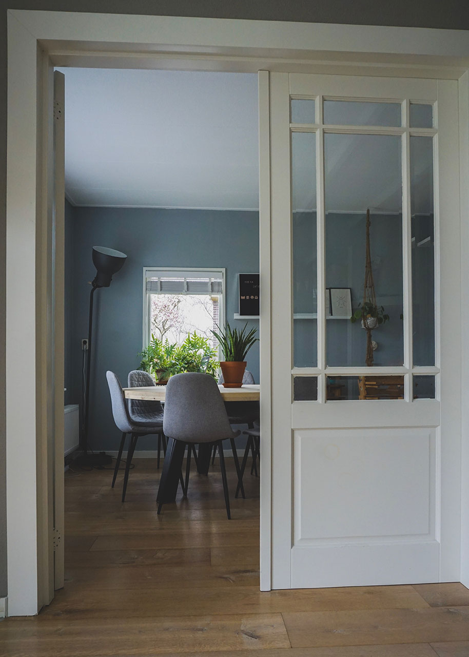 Deuren met glas - meer natuurlijk licht in huis