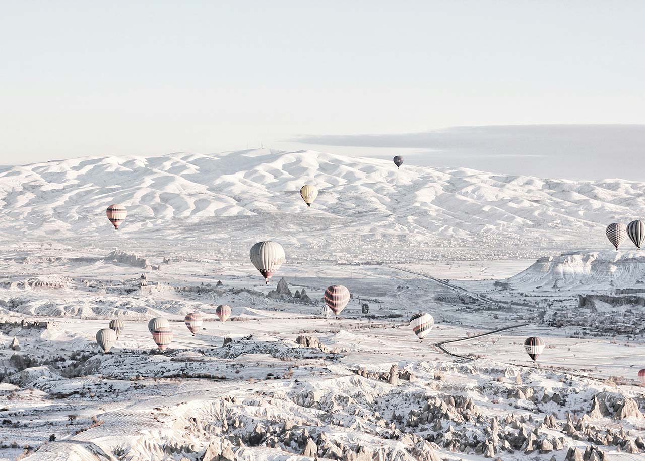 Bijzondere winterbestemmingen - Capadocië, Turkije