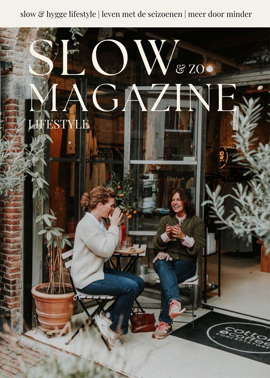 Cover magazine herfst-winter 24 cover slow lifestyle magazine slow & zo