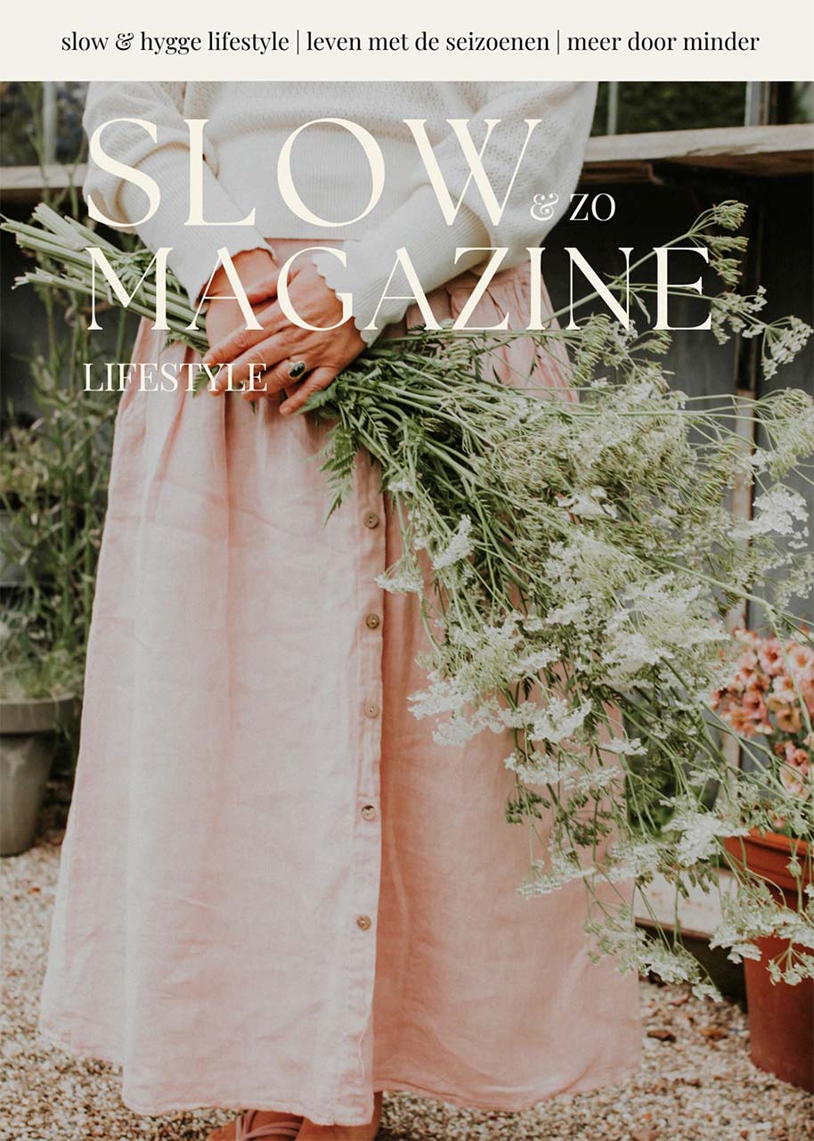 Cover zomer 2024 cover slow lifestyle magazine slow & zo - zomer 2024