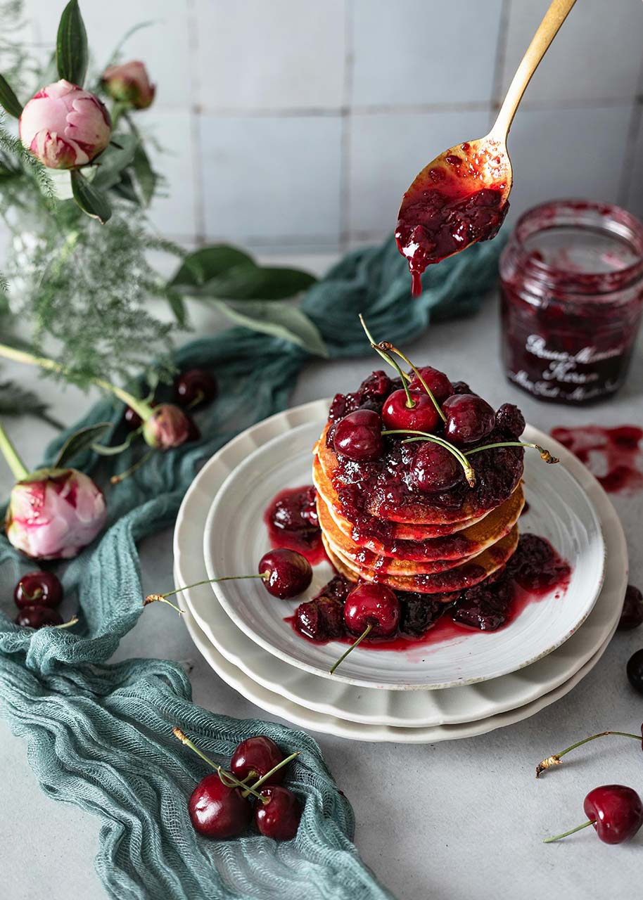 Homemade jam van zomerfruit