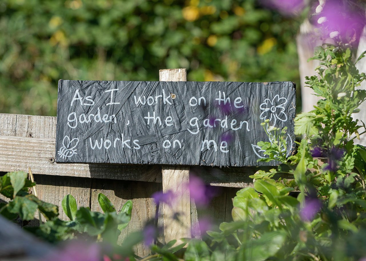 Slow gardening - moestuin Slow gardening - moestuin