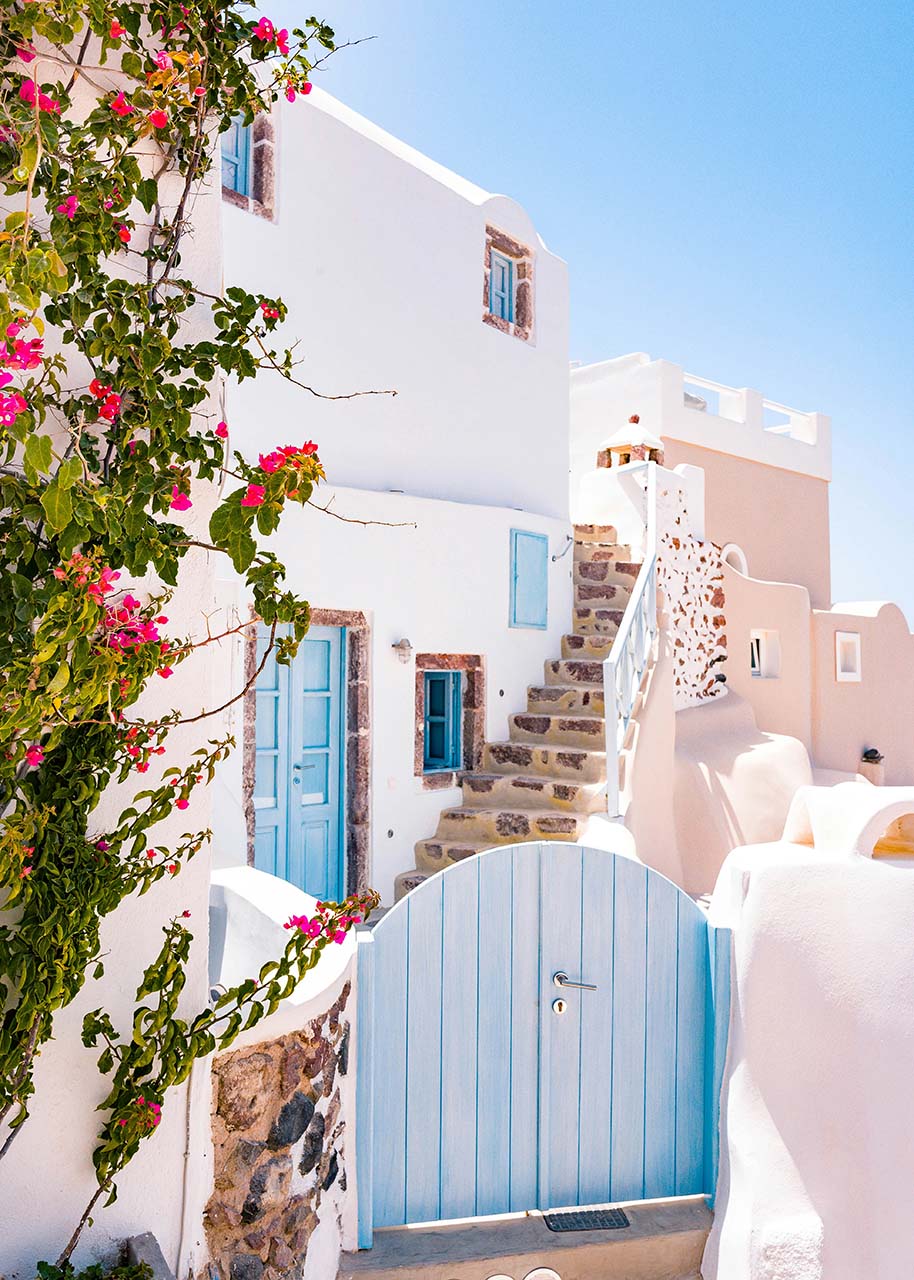 Slow travel bestemmingen - Santorini