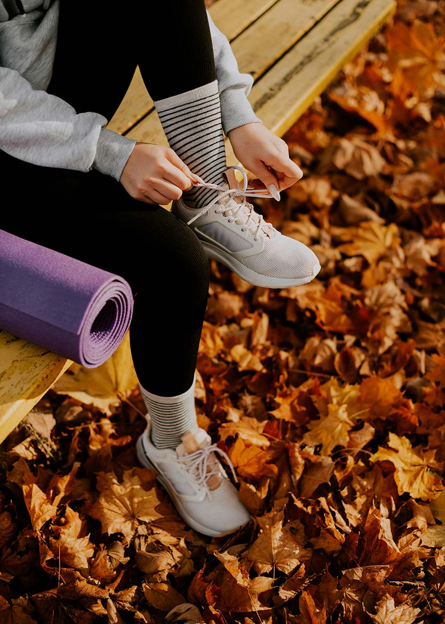 Herfstseizoen - yoga Herfstseizoen - yoga